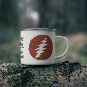 Grateful Dead Enamel Camping Mug