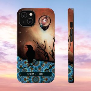 Magnetic Tough Case Crow with Custom Text