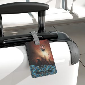 Custom Designed Grateful Dead Stealie Luggage Tag