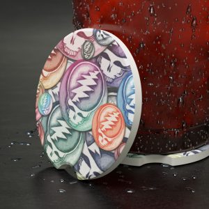 Grateful Dead Stealie Soapstone Car Coaster