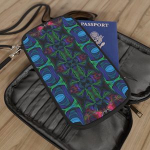 Unique Design Passport Wallet Stash Bag Crossbody